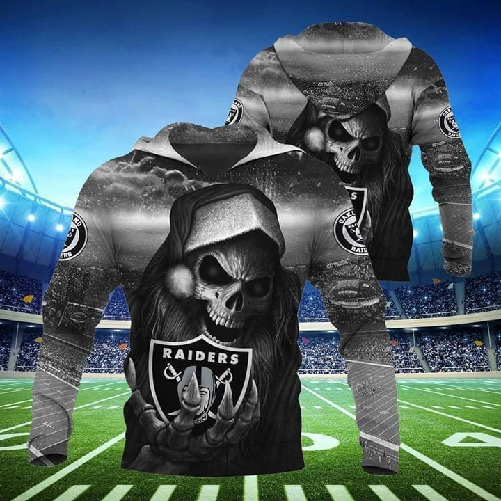 Oakland Raiders 3D All Over Print Hoodie & Zip Hoodie