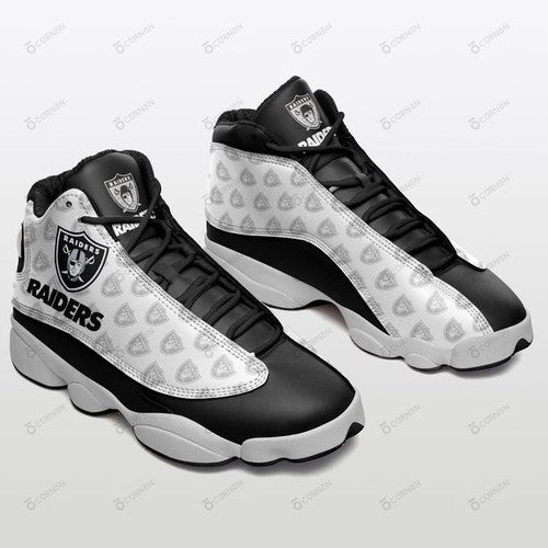 Oakland Raiders JD13 Sneakers Shoes for Men & Women | Custom Fan Gift