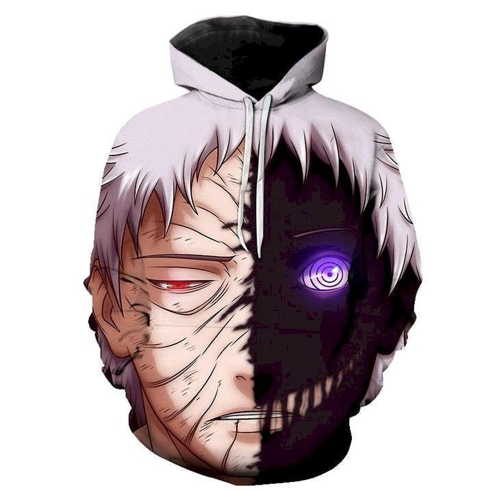 Obito Naruto 3D All Over Print Hoodie & Zip Hoodie