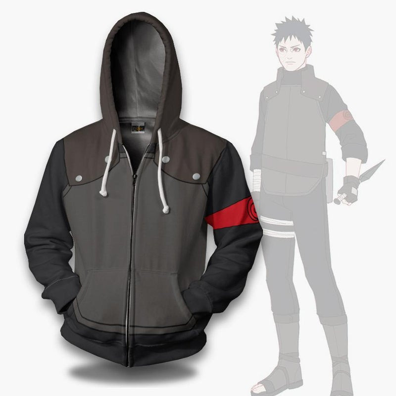 Obito Uchiha Chunin Custom Boruto Nrt Clothes Next Generations 3D All Over Print Hoodie & Zip Hoodie