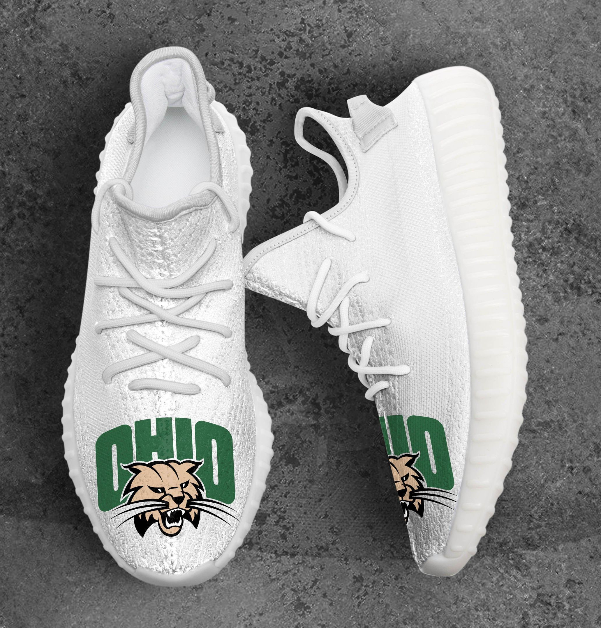 Ohio Bobcats NCAA Teams Sport Shoes Sneakers