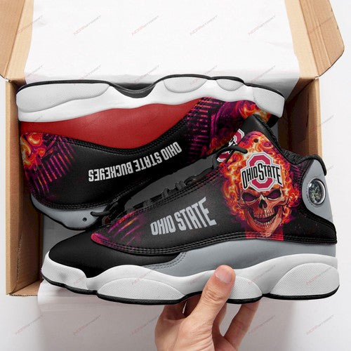 Ohio State Buckeyes JD13 Sneakers Shoes for Men & Women | Custom Fan Gift