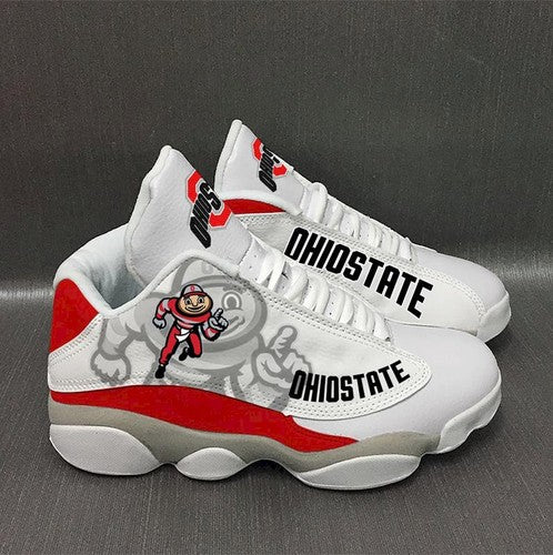 Ohio State Buckeyes JD13 Sneakers Shoes for Men & Women | Custom Fan Gift