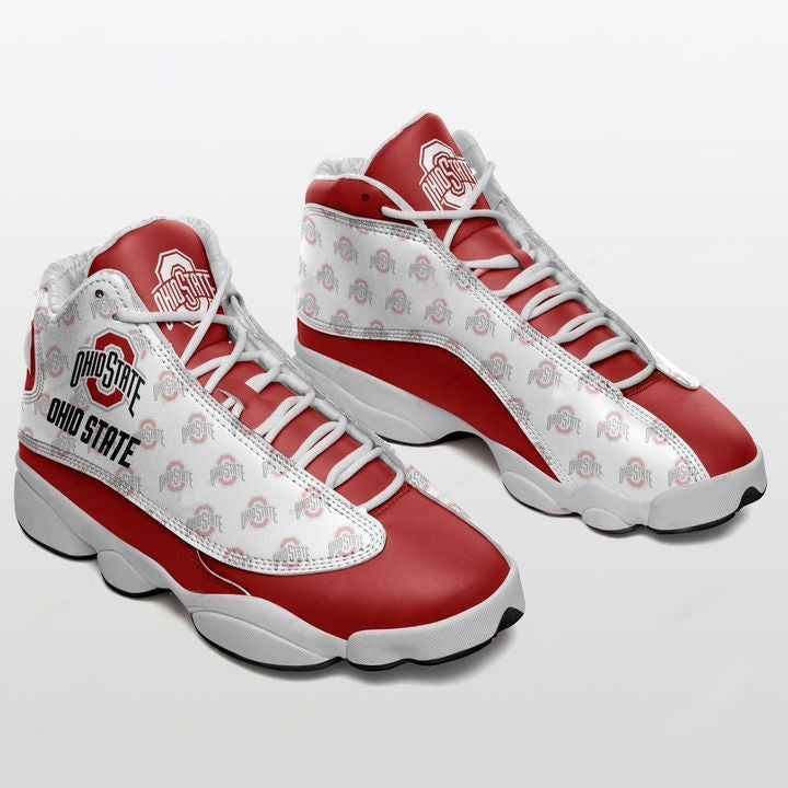 Ohio State Buckeyes JD13 Sneakers Shoes for Men & Women | Custom Fan Gift