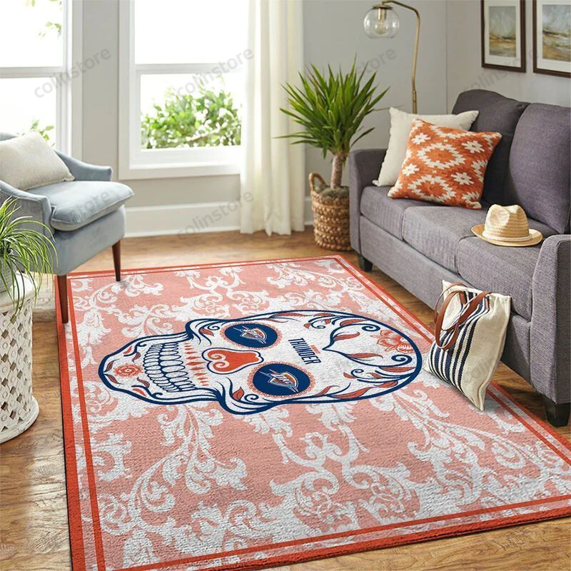 Oklahoma City Thunder 10 3D Rectangle Area Rug – Full Print Carpet For Living Room & Bedroom Home Decor