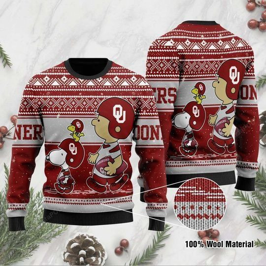Oklahoma Sooners Christmas For Fans Ugly Christmas Sweater, Perfect Holiday Gift