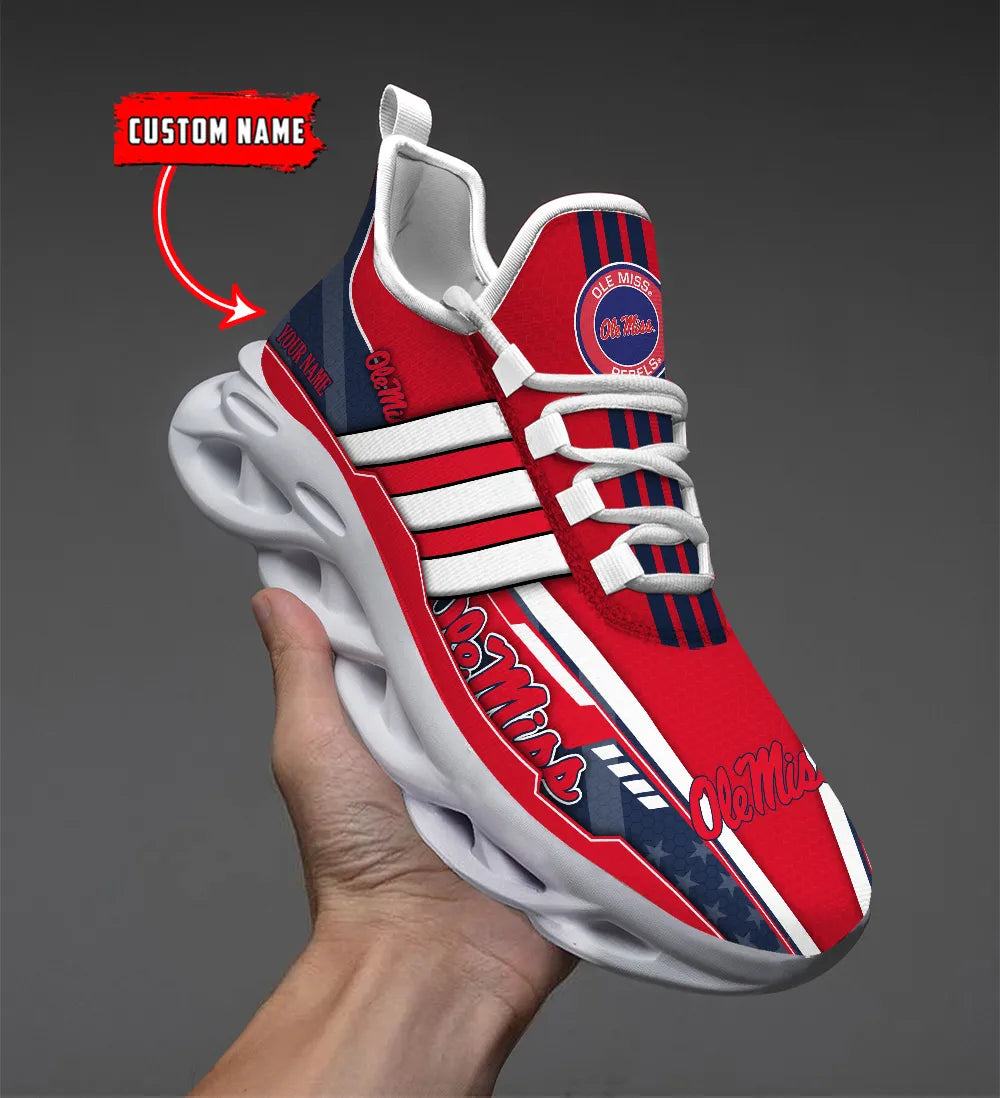 Ole Miss Rebels Max Soul Shoes Sneakers for Men And Women – Casual Shoes, Streetwear Shoes