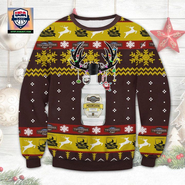 Ole Smoky Moonshine Ugly Christmas Sweater