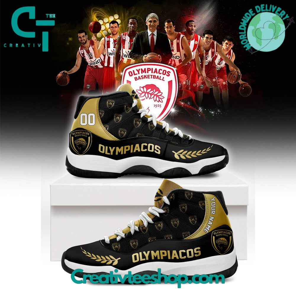 Olympiacos Basketball JD13 Sneakers Shoes for Men & Women | Stylish Streetwear Shoes