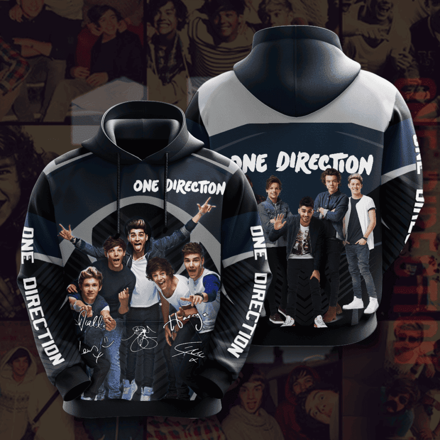 One Direction 3D All Over Print Hoodie & Zip Hoodie
