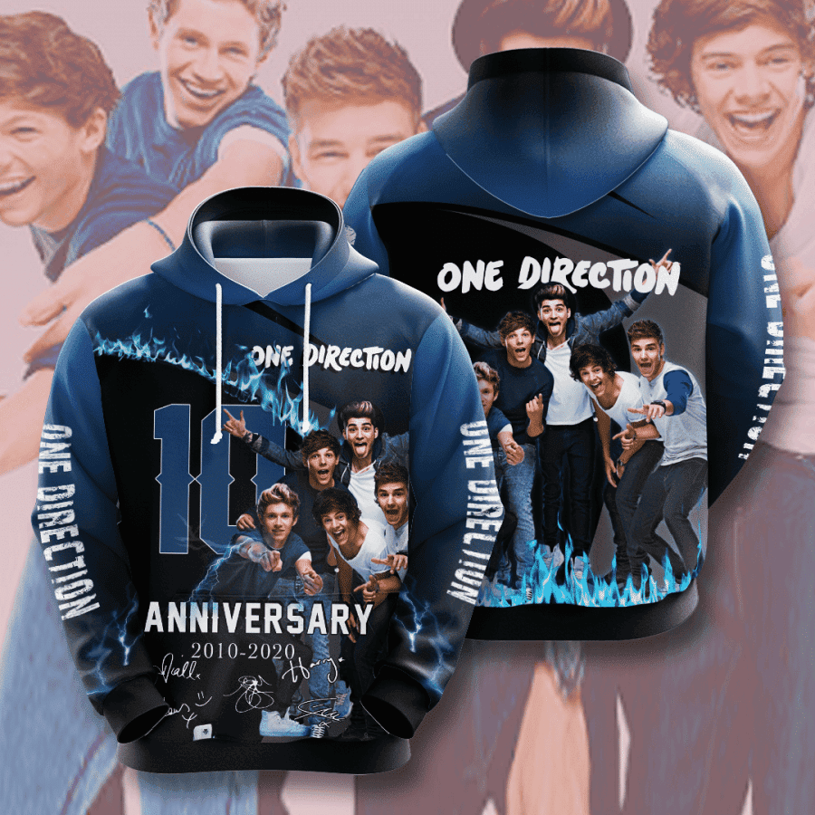 One Direction 3D All Over Print Hoodie & Zip Hoodie