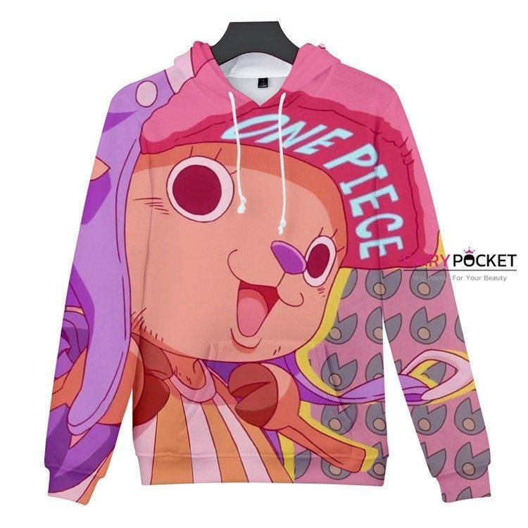 One Piece Tony Tony Chopper 3D All Over Print Hoodie & Zip Hoodie