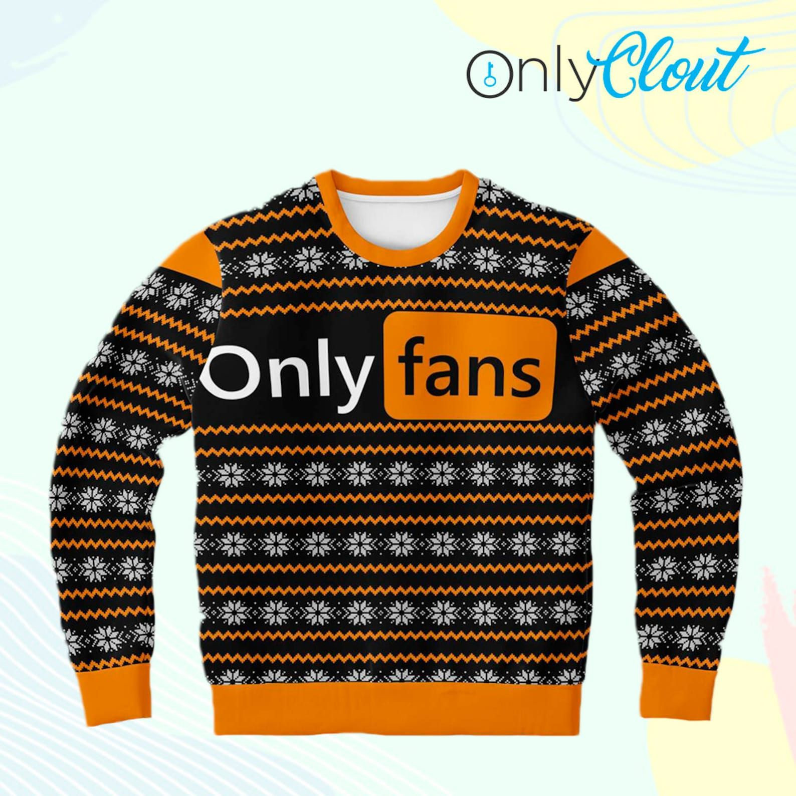 Onlyfans Dank Funny Ugly Christmas Sweater Perfect Holiday Gift