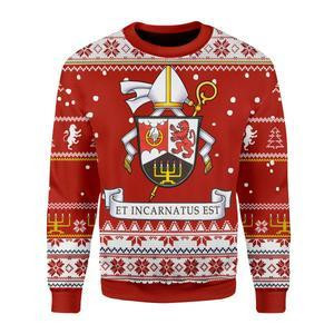 Order Of Saint Benedict Ugly Christmas Sweater, Perfect Holiday Gift