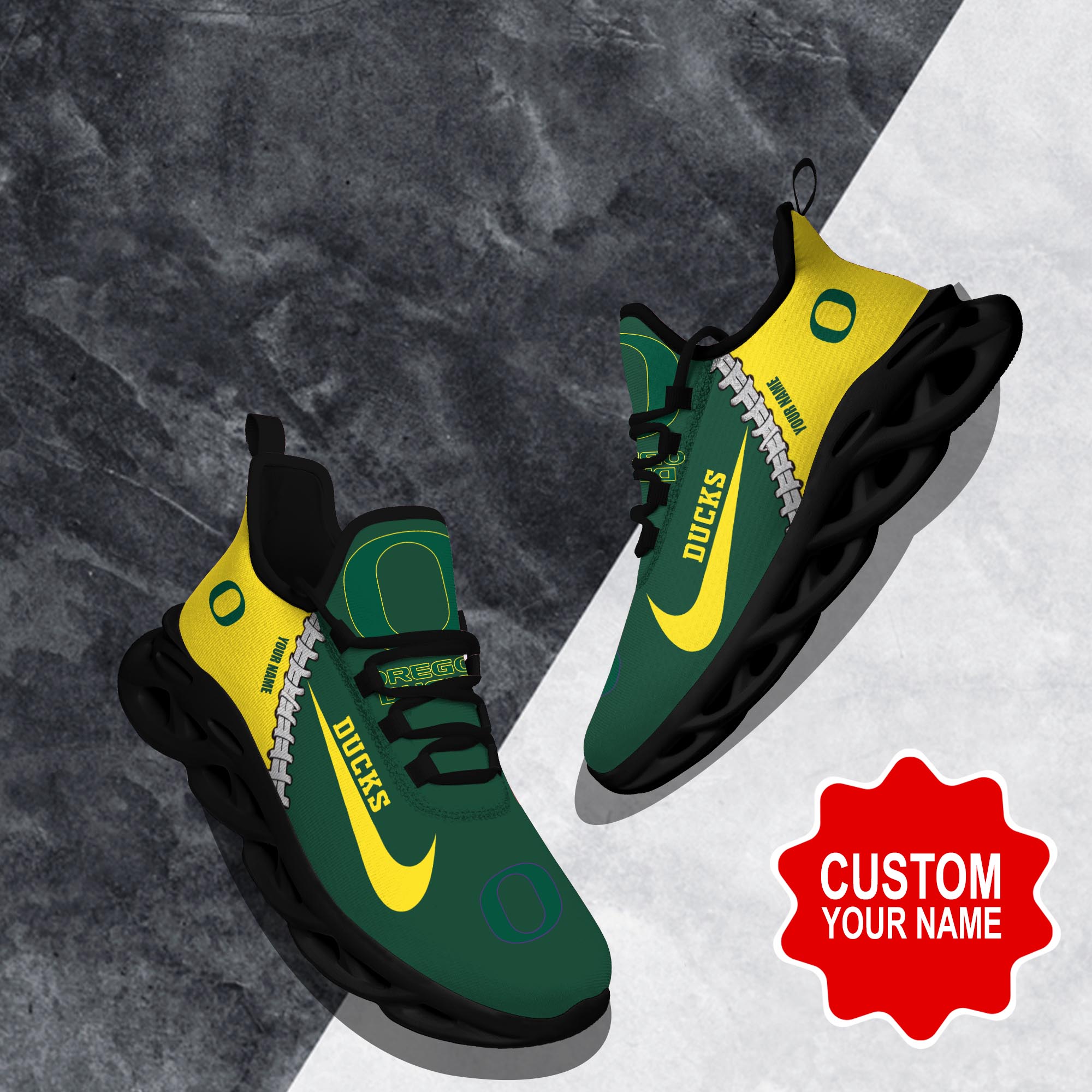 Oregon Ducks Max Soul Shoes Sneakers for Men And Women – Casual Shoes, Streetwear Shoes
