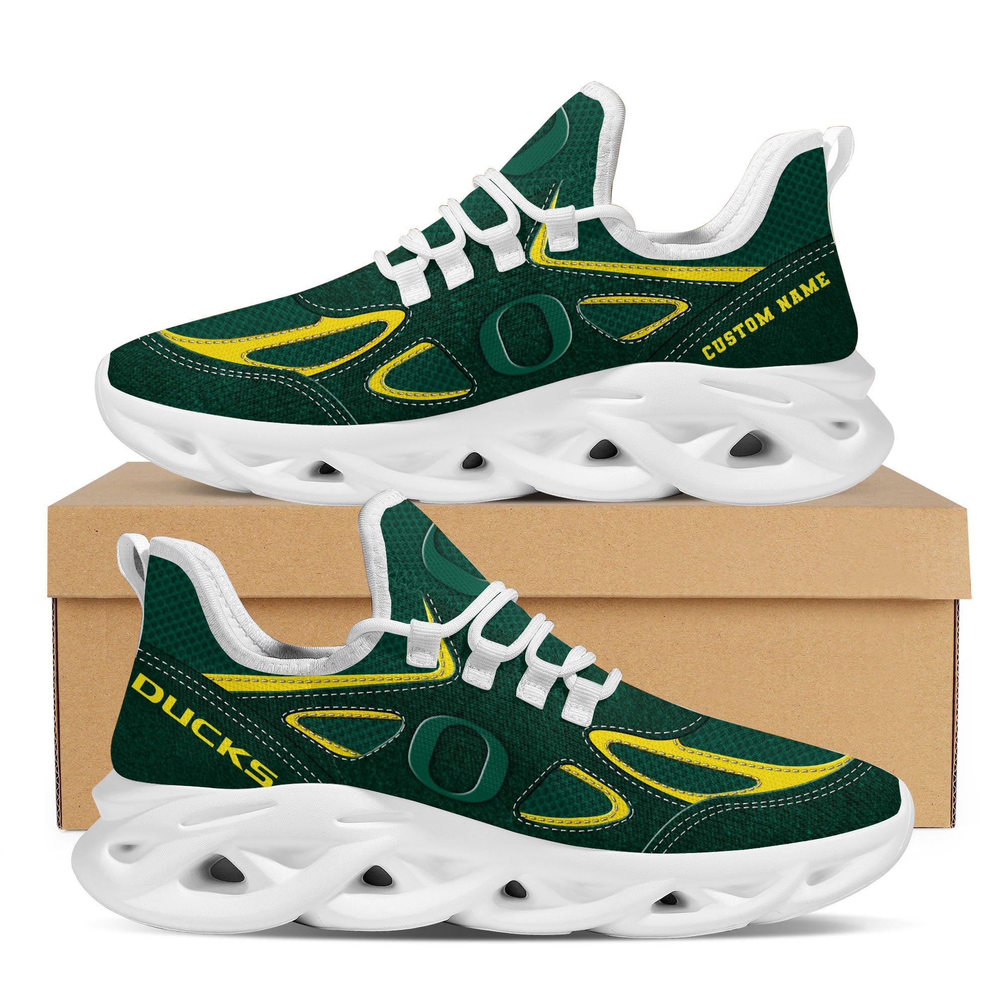 Oregon Ducks Max Soul Shoes Sneakers for Men And Women – Casual Shoes, Streetwear Shoes