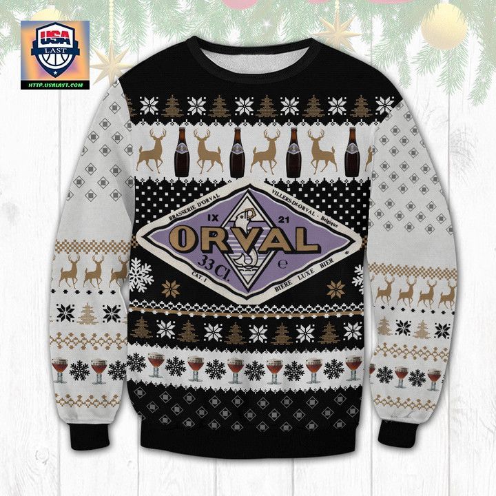 Orval Brewery Ugly Christmas Sweater