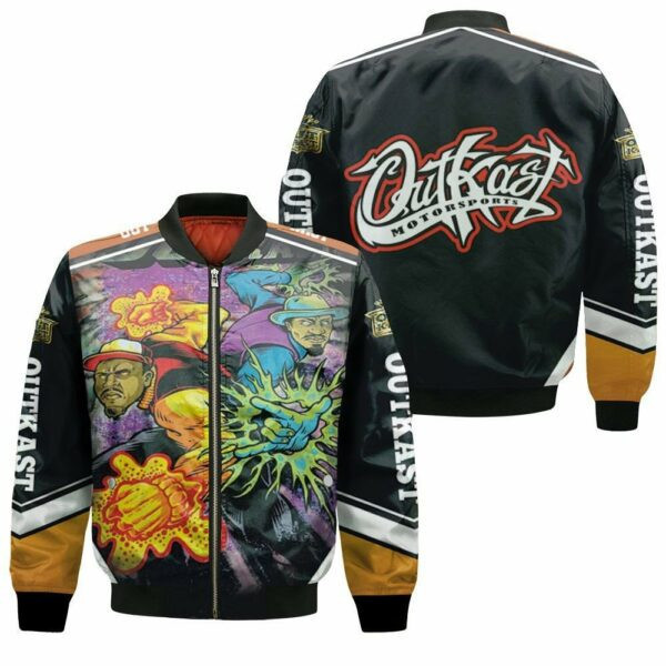 Outkast Atliens Super Power Bomber Jacket | Music Jacket for Men & Women | Music Fan Gift