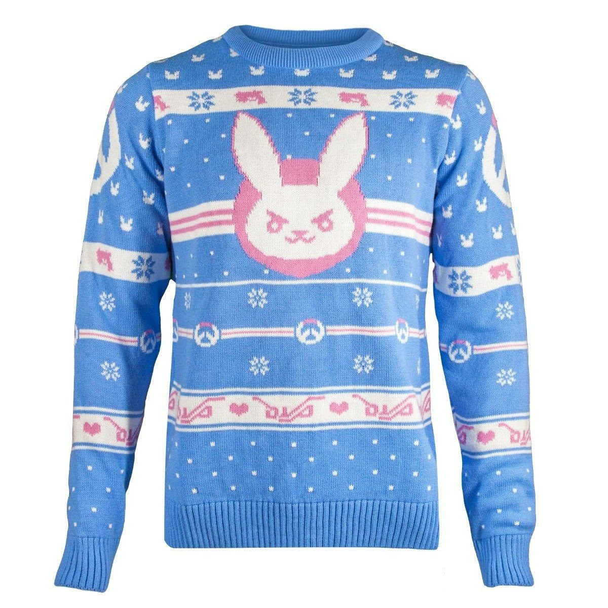 Overwatch D.Va Snow Bunny Christmas Jumper Ugly Christmas Sweater