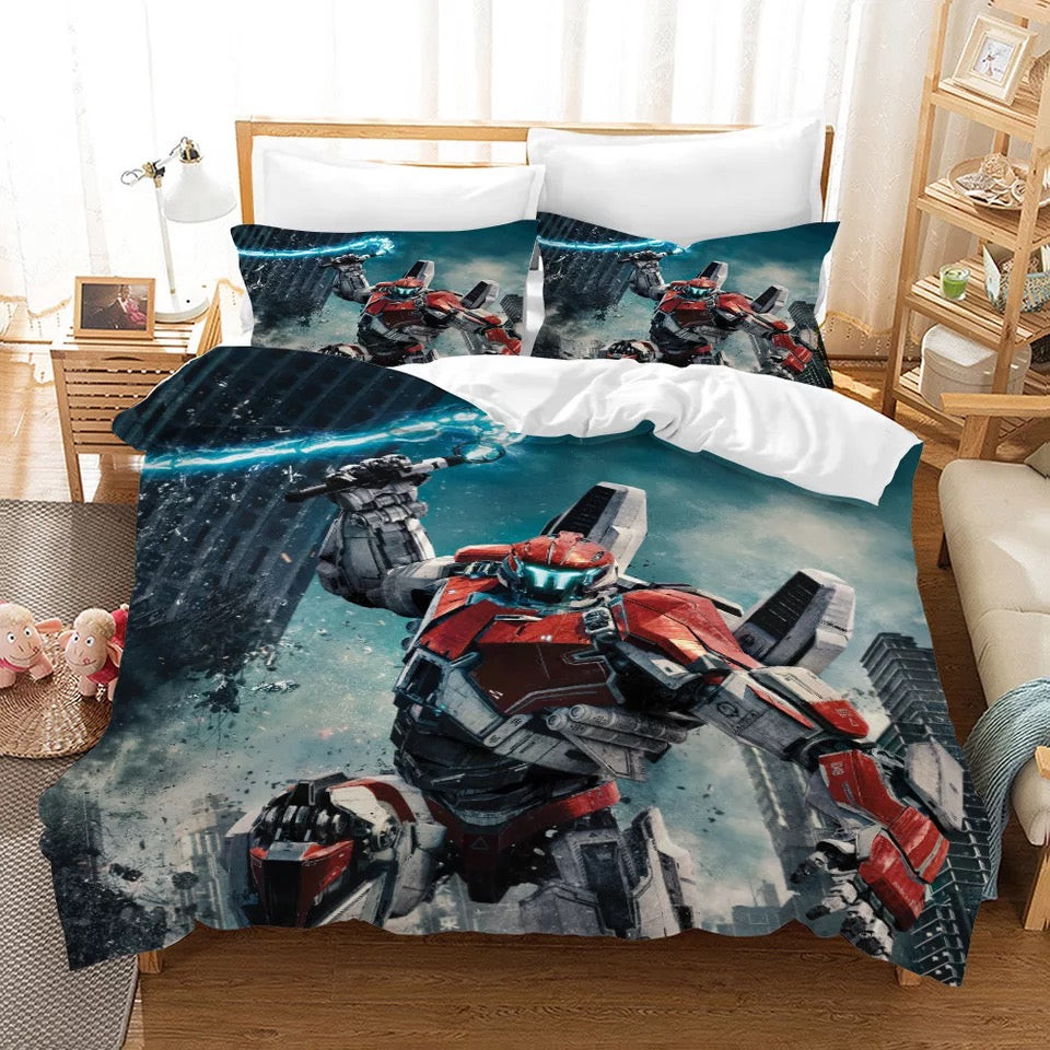 Pacific Rim Duvet Cover Quilt Cover Pillowcase Bedding Set Bed Linen Home Bedroom Decor
