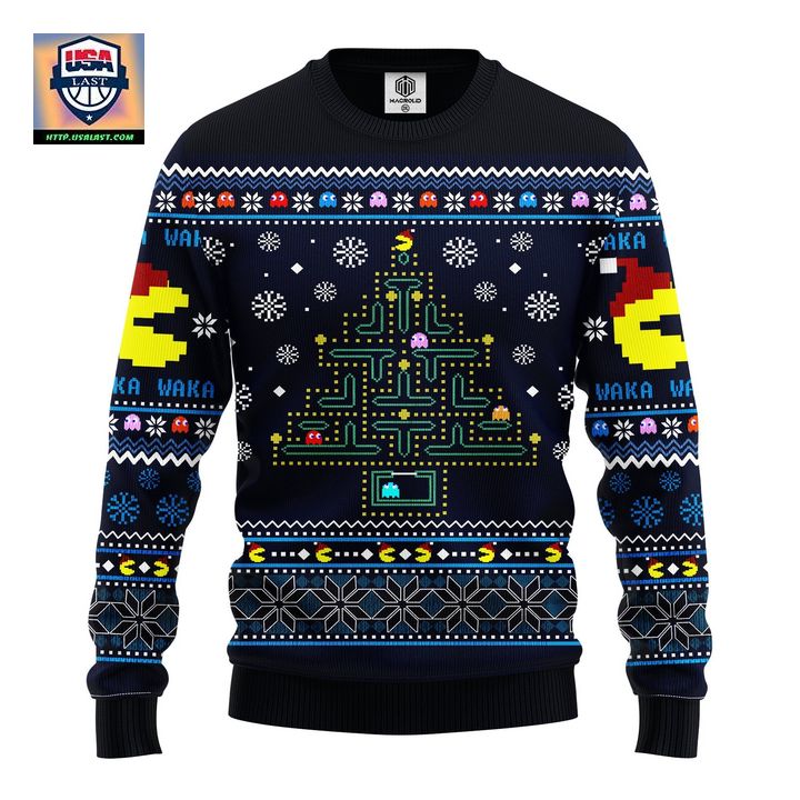 Pacman Ugly Christmas Sweater Amazing Gift Idea Thanksgiving Gift