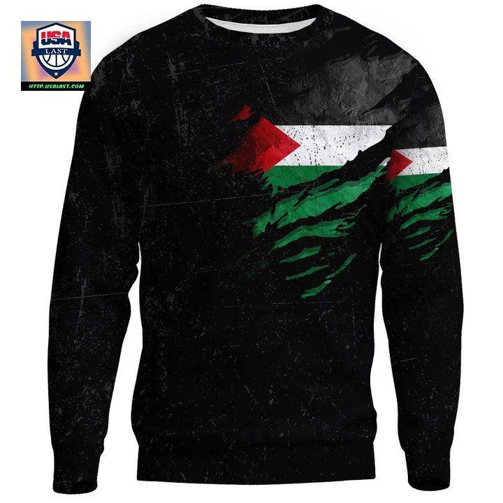 Palestine In Me Sweater Special Grunge Style A31