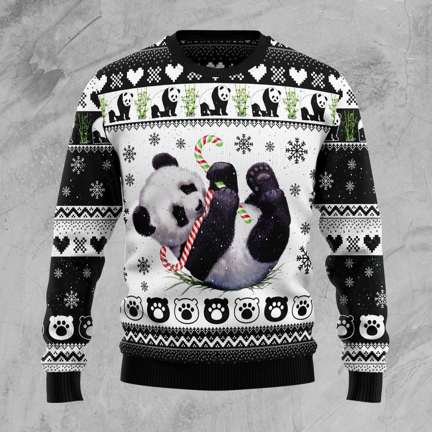 Panda Xmas Ugly Christmas Sweater Perfect Holiday Gift