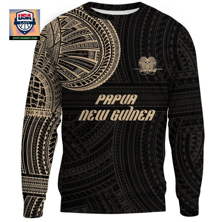 Papua New Guinea Sweater Polynesian Tattoo Style A31