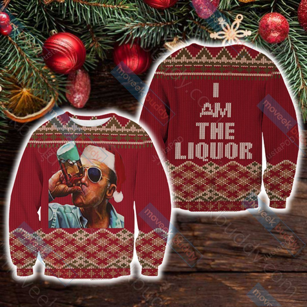 Park Boys Mr. Lahey'S - I Am The Liquor Ugly Christmas Sweater, Perfect Holiday Gift