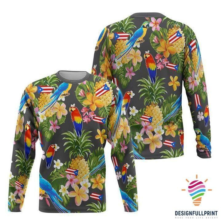 Parrot Ugly Christmas Sweater,