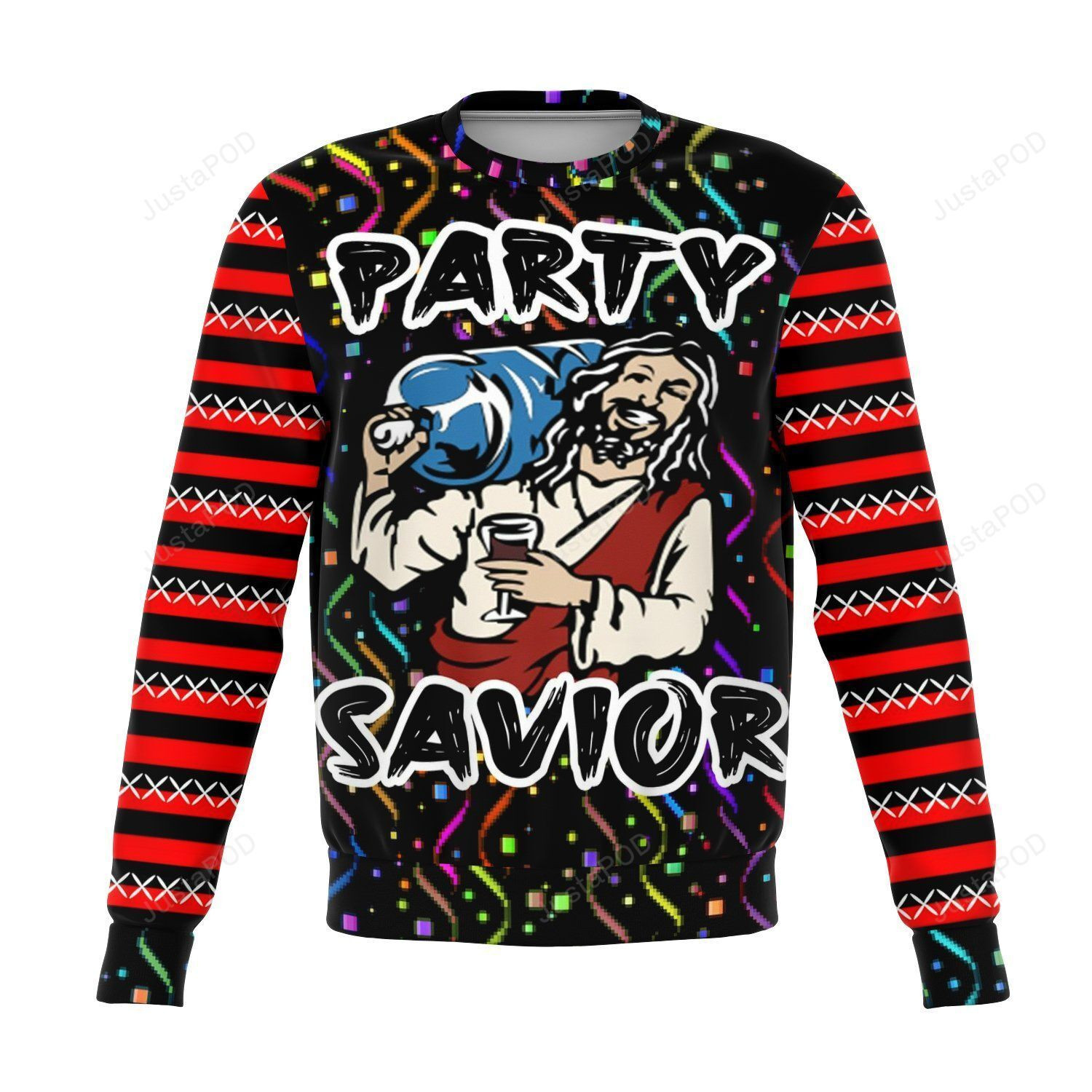 Party Savior Ugly Christmas Sweater, Perfect Holiday Gift
