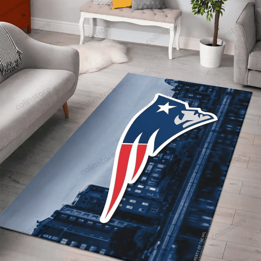 Patriots 3D Rectangle Area Rug – Full Print Carpet For Living Room & Bedroom Home Decor