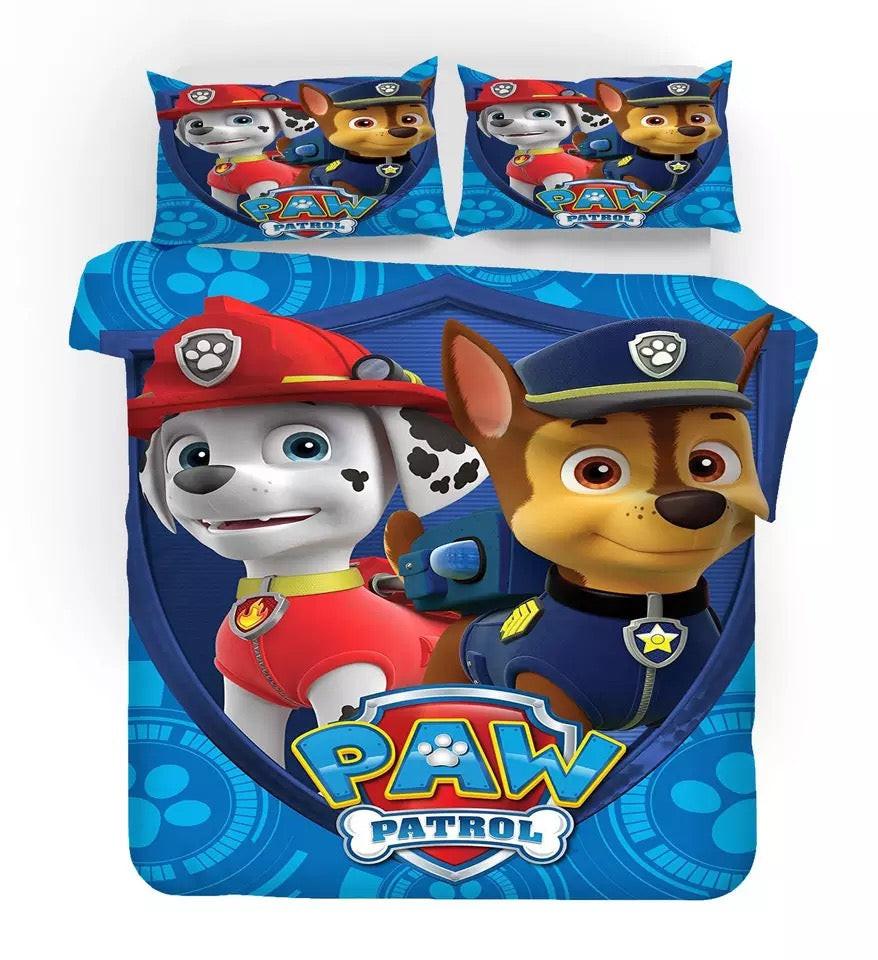 Paw Patrol Marshall Duvet Cover Quilt Cover Pillowcase Bedding Set Bed Linen Home Bedroom Decor