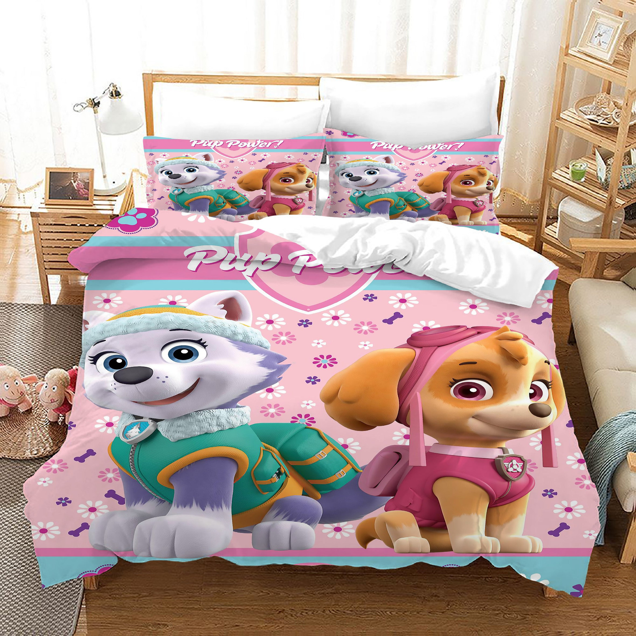 Paw Patrol Marshall Duvet Cover Quilt Cover Pillowcase Bedding Set Bed Linen Home Bedroom Decor