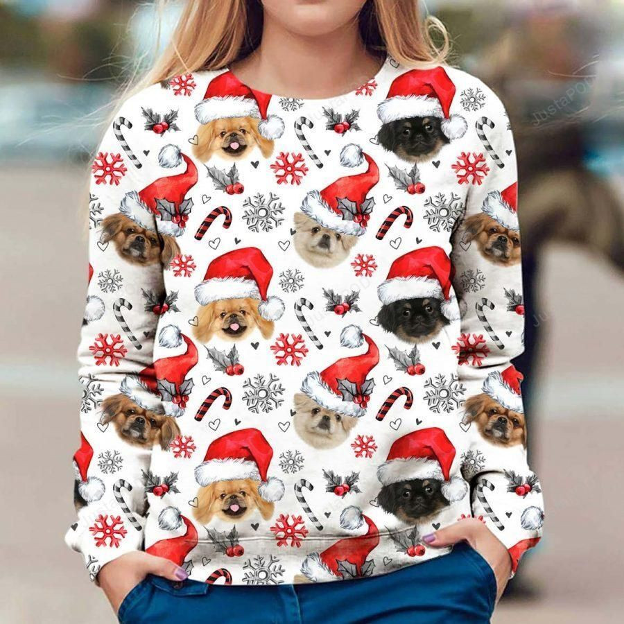 Pekingese Ugly Christmas Sweater Perfect Holiday Gift