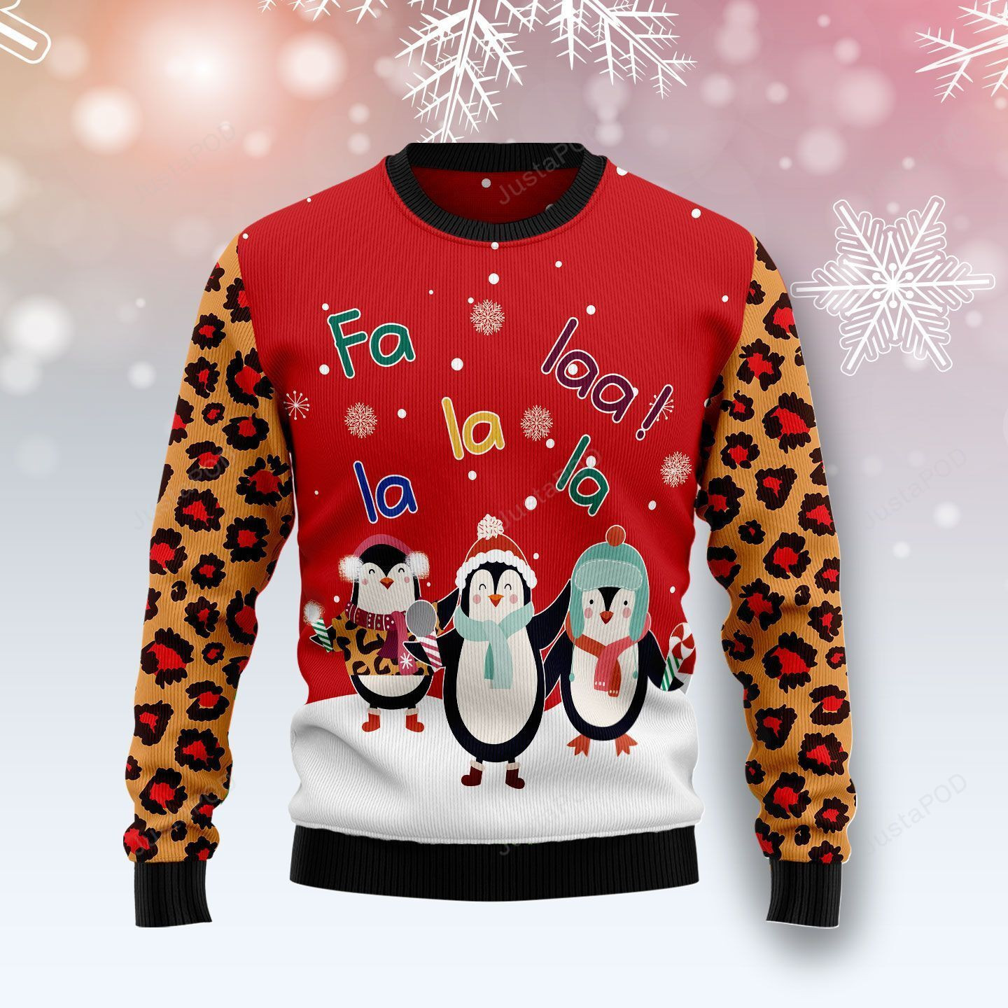 Penguin Christmas Song Ugly Christmas Sweater, Perfect Holiday Gift