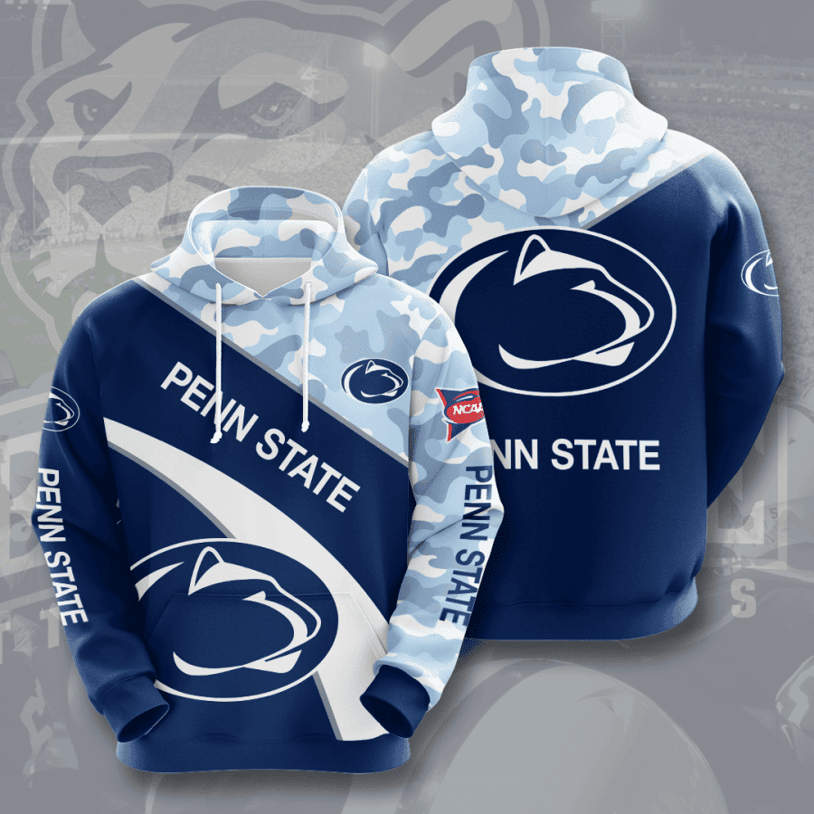 Penn State Nittany Lions 3D All Over Print Hoodie & Zip Hoodie