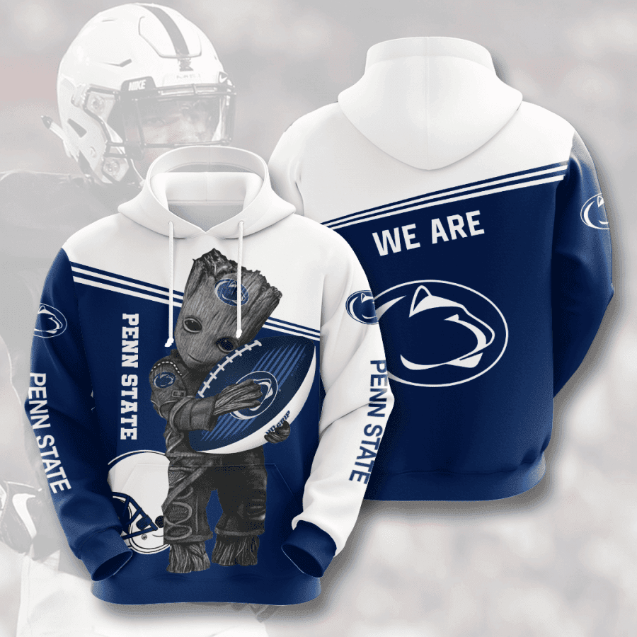 Penn State Nittany Lions 3D All Over Print Hoodie & Zip Hoodie