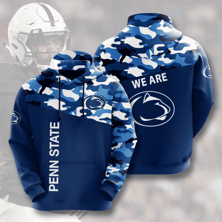 Penn State Nittany Lions 3D All Over Print Hoodie & Zip Hoodie
