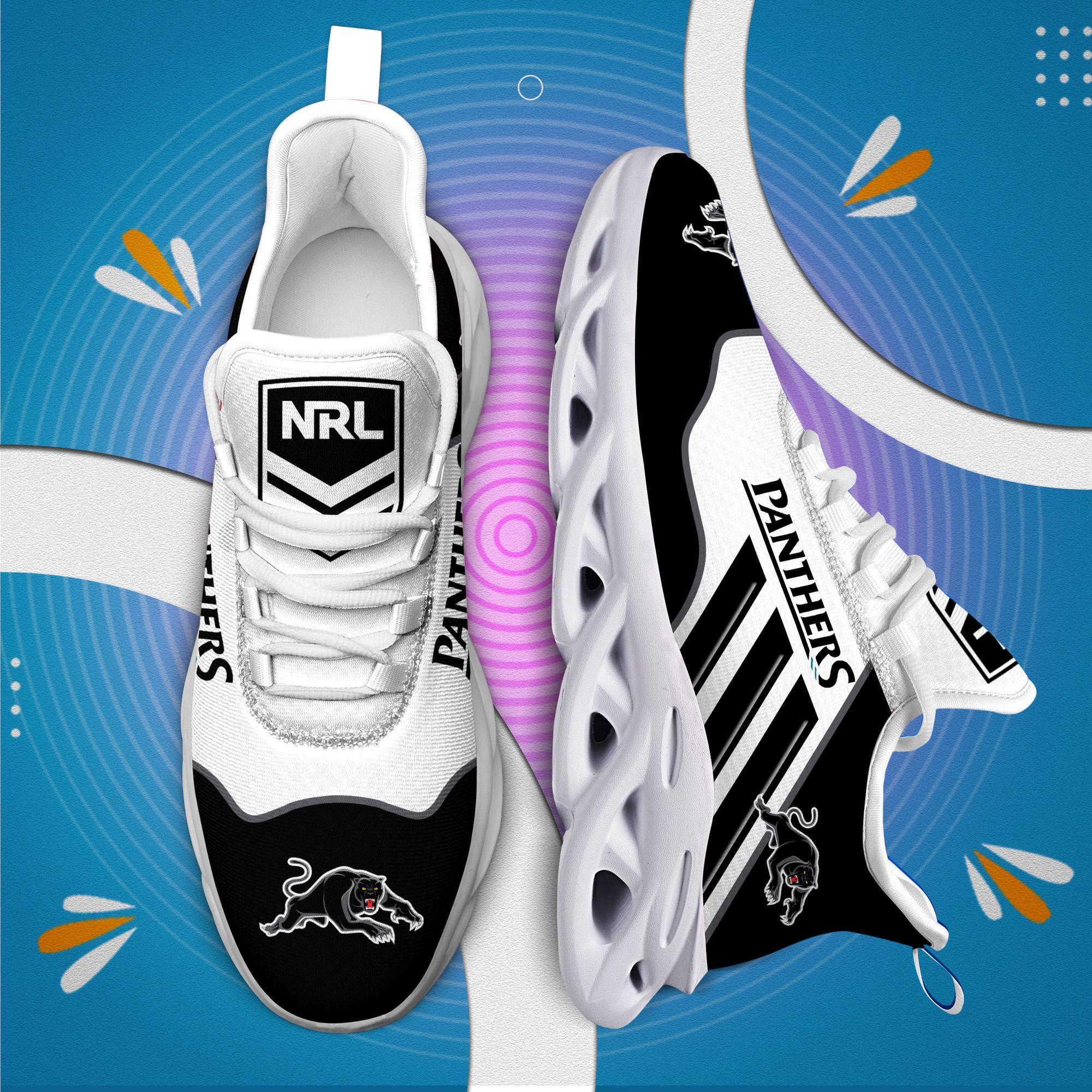 Penrith Panthers Max Soul Shoes Sneakers for Men And Women – NFL Football Fan Shoes, Team Sneakers