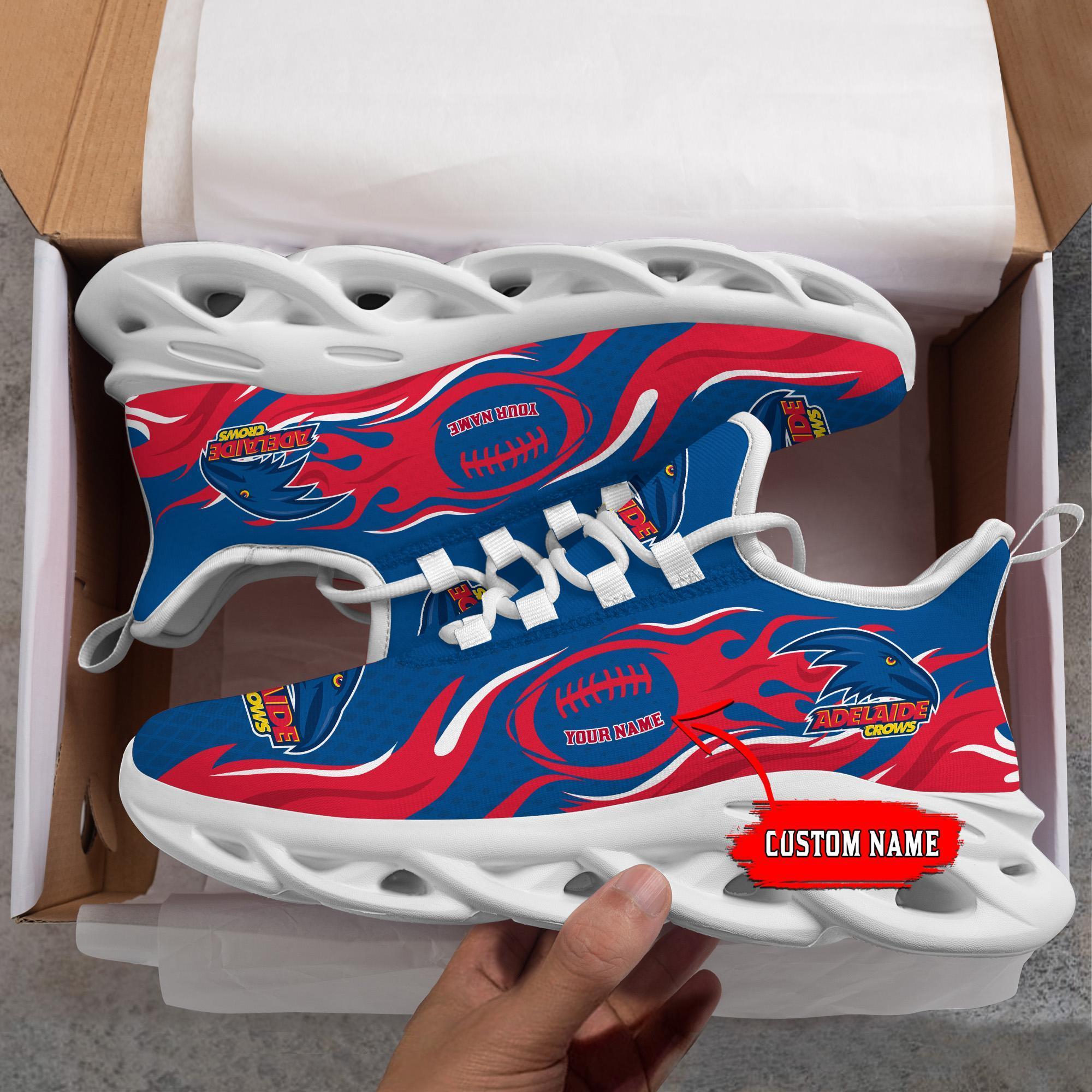 Personalized Adelaide Crows Max Soul Shoes Sneakers for Men And Women – Casual Shoes, Streetwear Shoes