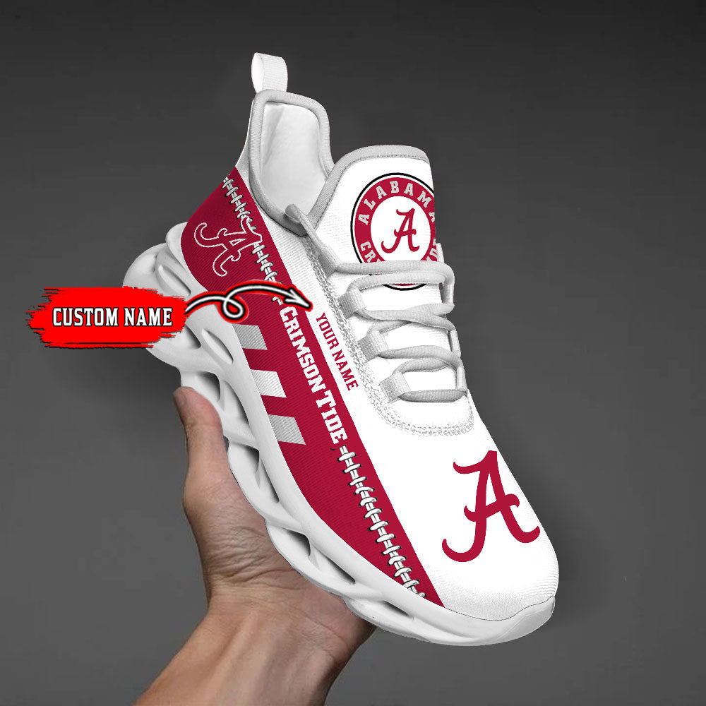 Personalized Alabama Crimson Tide Max Soul Shoes Sneakers for Men And Women – NCAA Fan Shoes, Team Sneakers