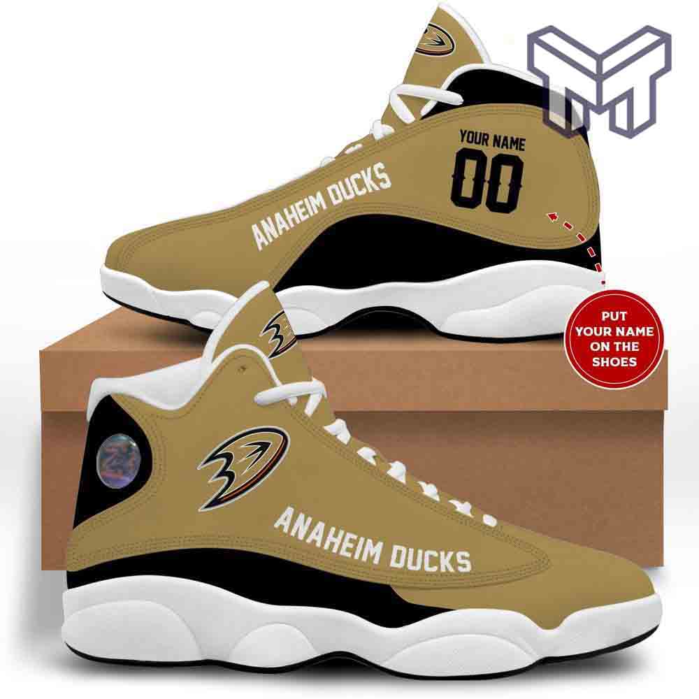 Personalized Anaheim Ducks JD13 Sneakers Shoes for Men & Women | Custom Fan Gift