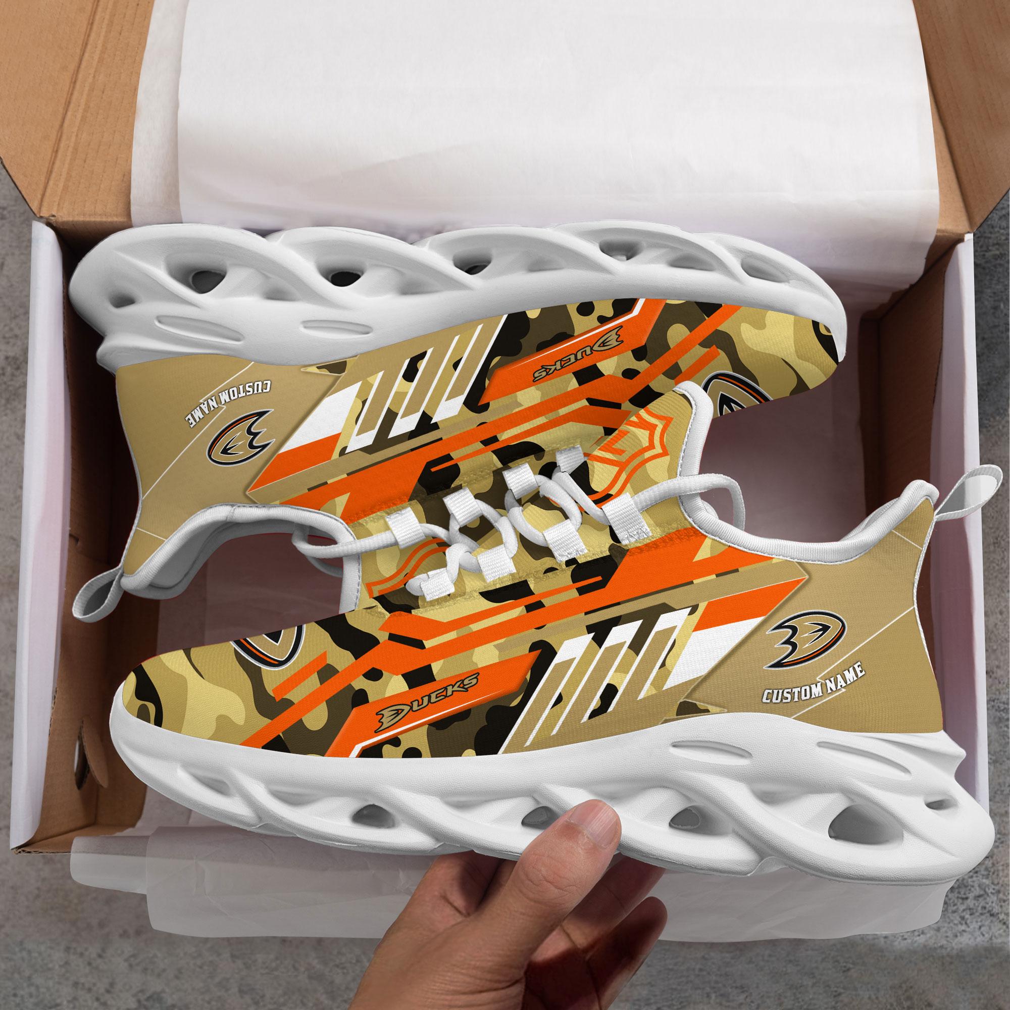 Personalized Anaheim Ducks Max Soul Shoes Sneakers for Men And Women – Casual Shoes, Streetwear Shoes