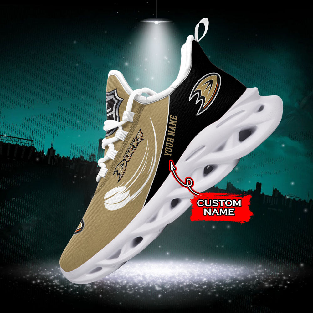 Personalized Anaheim Ducks NHL Max Soul Shoes Sneakers for Men And Women – NHL Hockey Fan Shoes, Team Sneakers