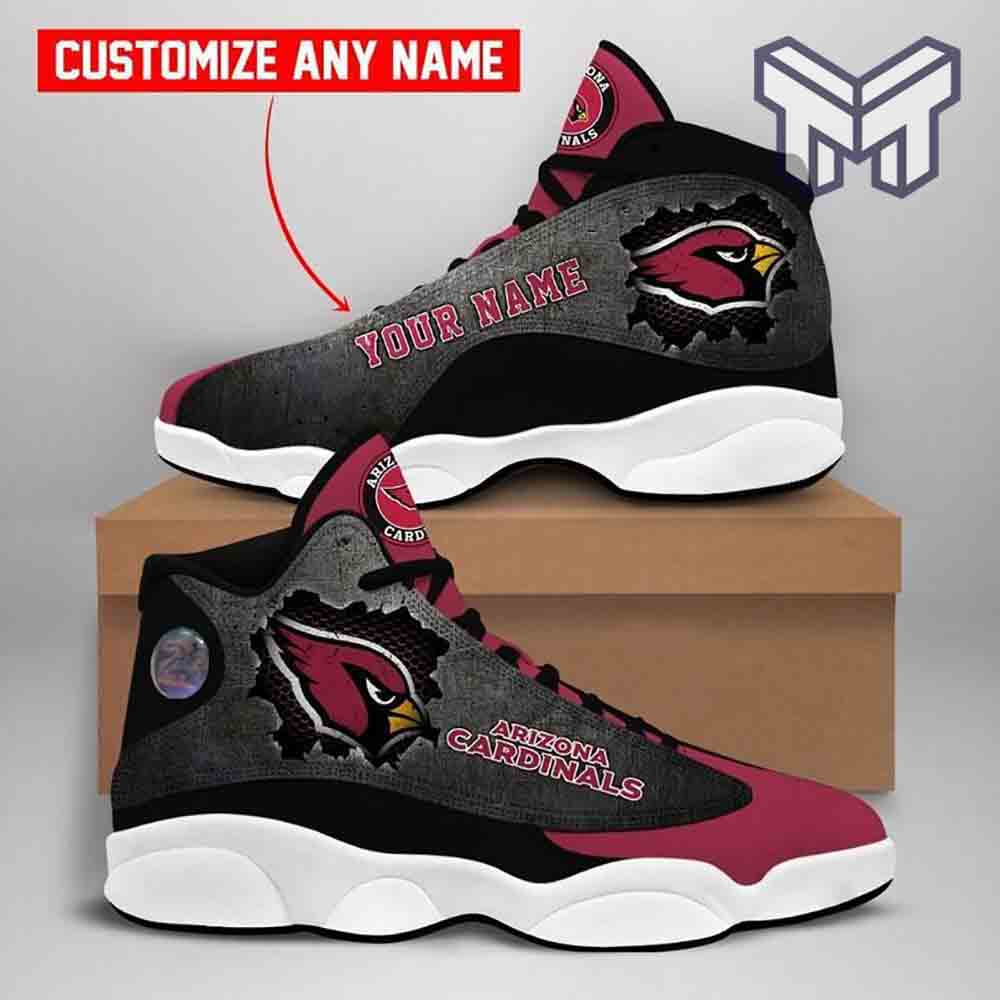 Personalized Arizona Cardinals JD13 Sneakers Shoes for Men & Women | Custom Fan Gift
