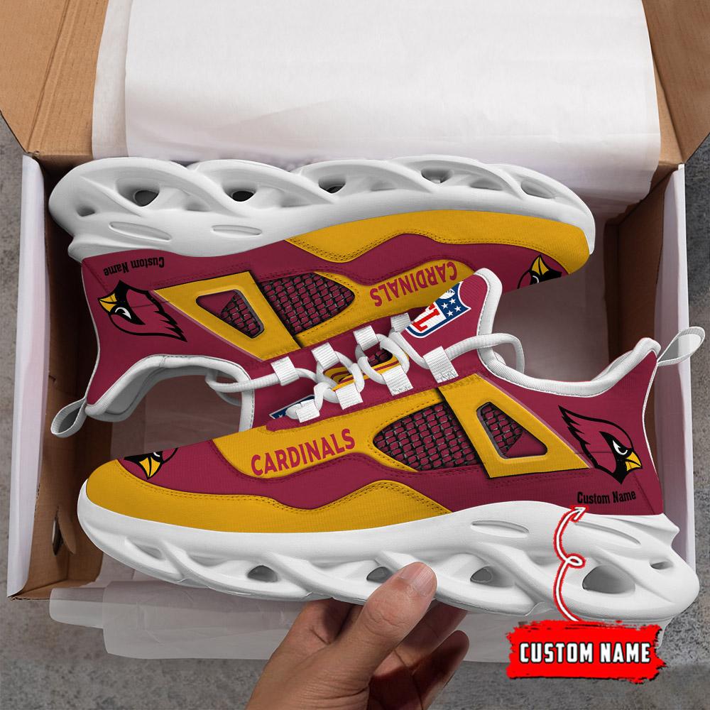 Personalized Arizona Cardinals Max Soul Shoes Sneakers for Men And Women – NFL Football Fan Shoes, Team Sneakers