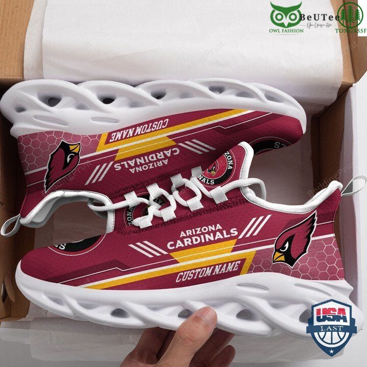 Personalized Arizona Cardinals Max Soul Shoes Sneakers for Men And Women – NFL Football Fan Shoes, Team Sneakers
