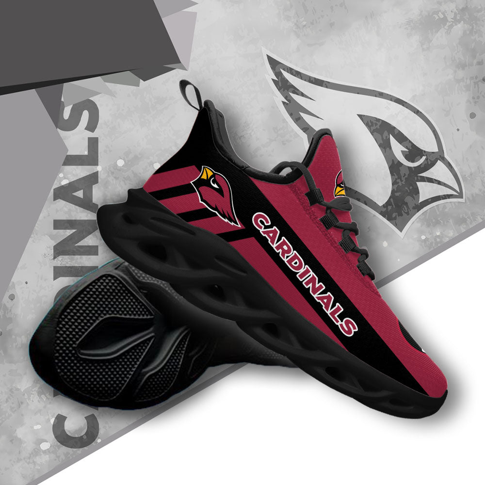 Personalized Arizona Cardinals NFL Max Soul Shoes Sneakers for Men And Women – NFL Football Fan Shoes, Team Sneakers - Image 4