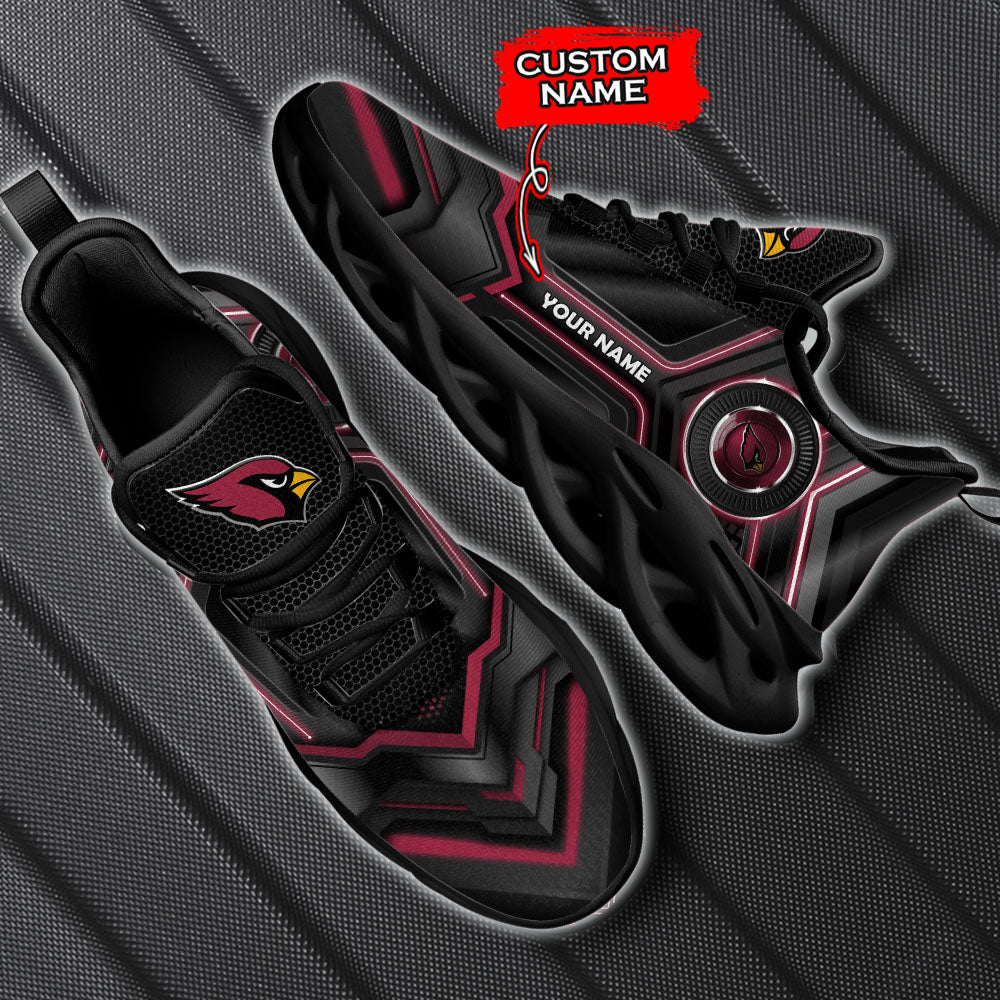 Personalized Arizona Cardinals NFL Max Soul Shoes Sneakers for Men And Women – NFL Football Fan Shoes, Team Sneakers - Image 5